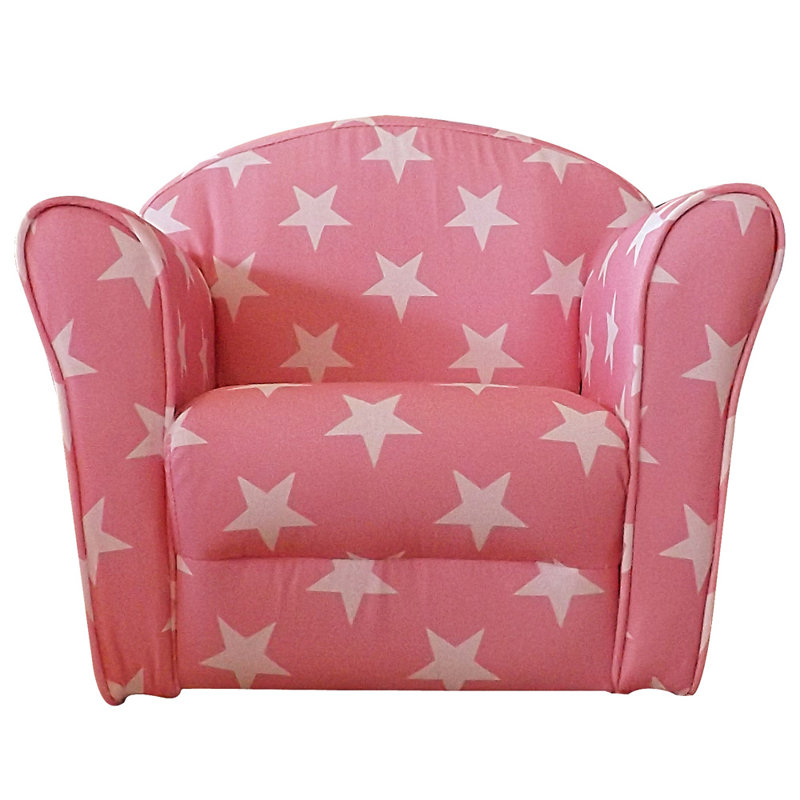 Noemi Children's Club Chair, Pink