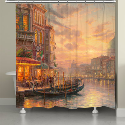 Rideau de douche Thomas Kinkade