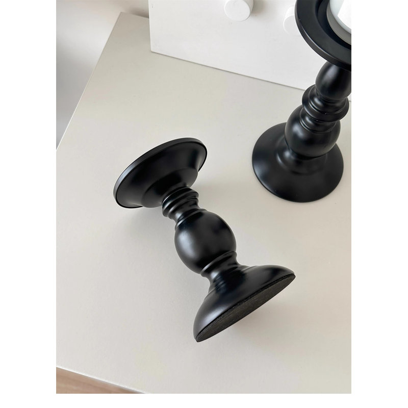 Chandelle de table en métal H 6,3 po