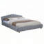 Lit tapissier en velours-2059635101