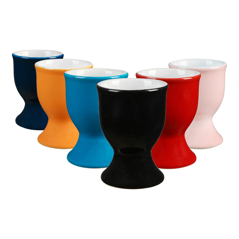 Argon Tableware Porcelain Egg Cup, Multicolor
