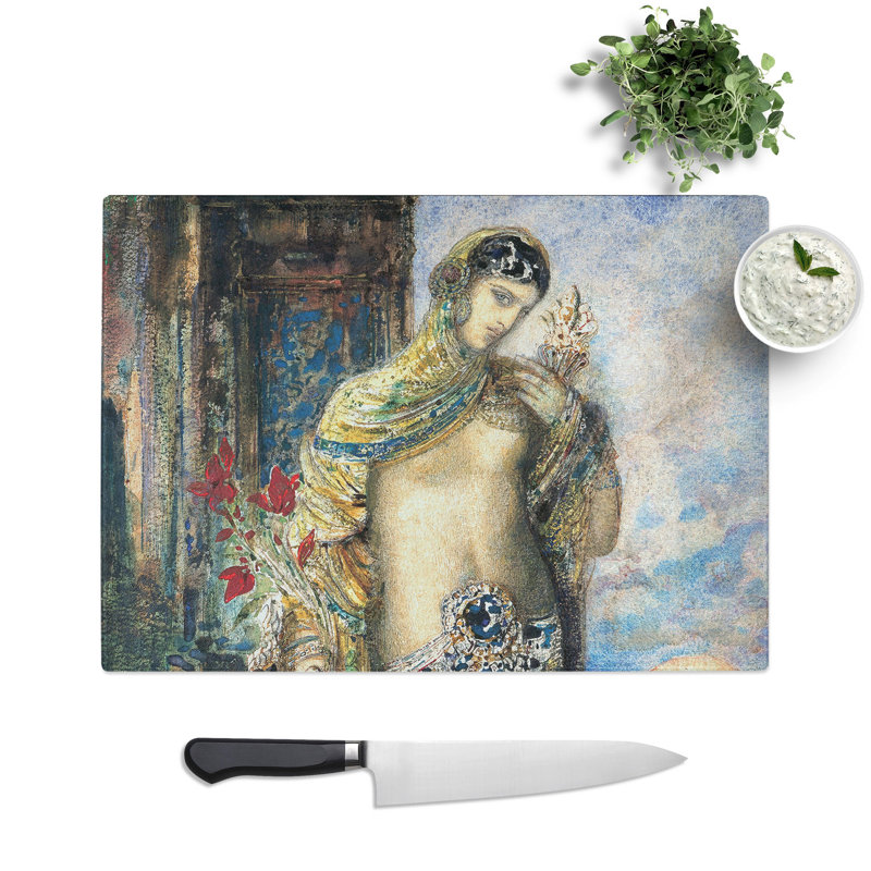 Song of Songs by Gustave Moreau Chopping Board, 0.4cm H x 28.5cm W x 39cm L