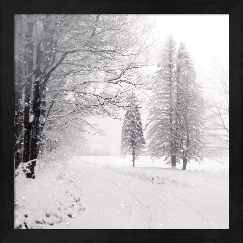 «Let It Snow II» par Sue Schlabach, art mural encadré