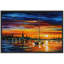 Coastal Ocean At Sunset Scenery Canvas Prints for Living Room Bedroom Decor M18-104074454-104074457