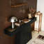 Table d'entrée avec table trapézoïdale Farmhouse Console