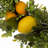 Faux Lemon Polyester 19'' Wreath