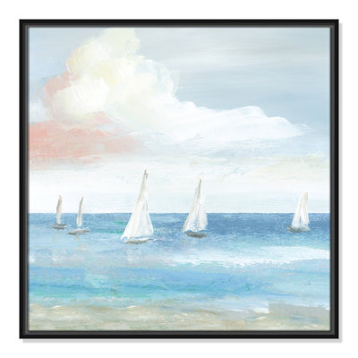 Ibis "Beach Sail Bliss" Print by Nan