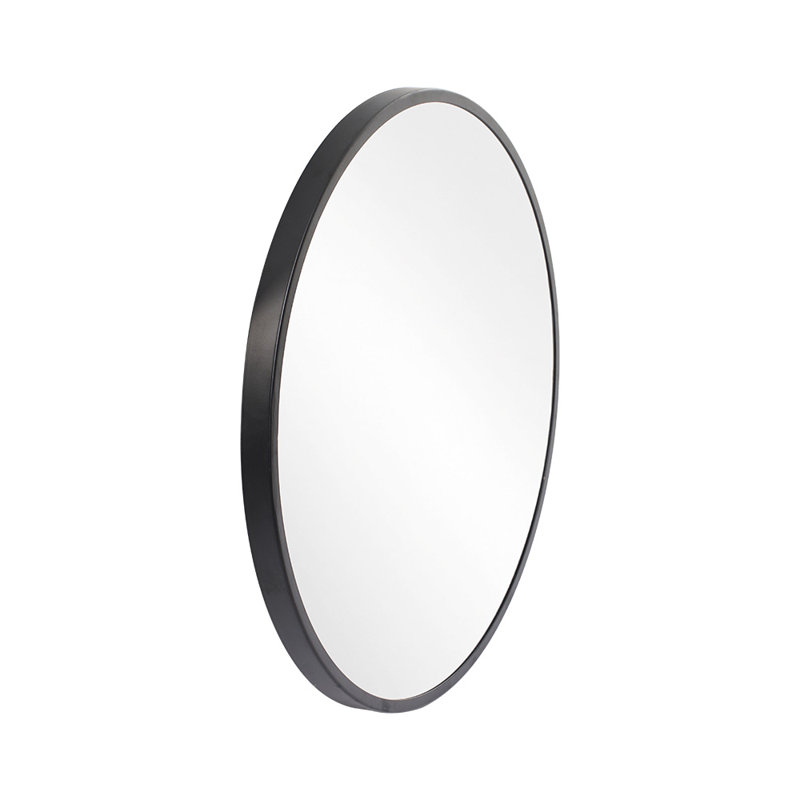 Round Dresser Mirror, Black, 61 cm H x 61 cm W