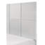 Le lit 1pc de style contemporain avec panneaux avant texturés comprend une tête de lit à panneaux géométriques-1261674323-1261674321