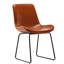 Chaise d'appoint rembourrée en polyuréthane Chilton-50039764