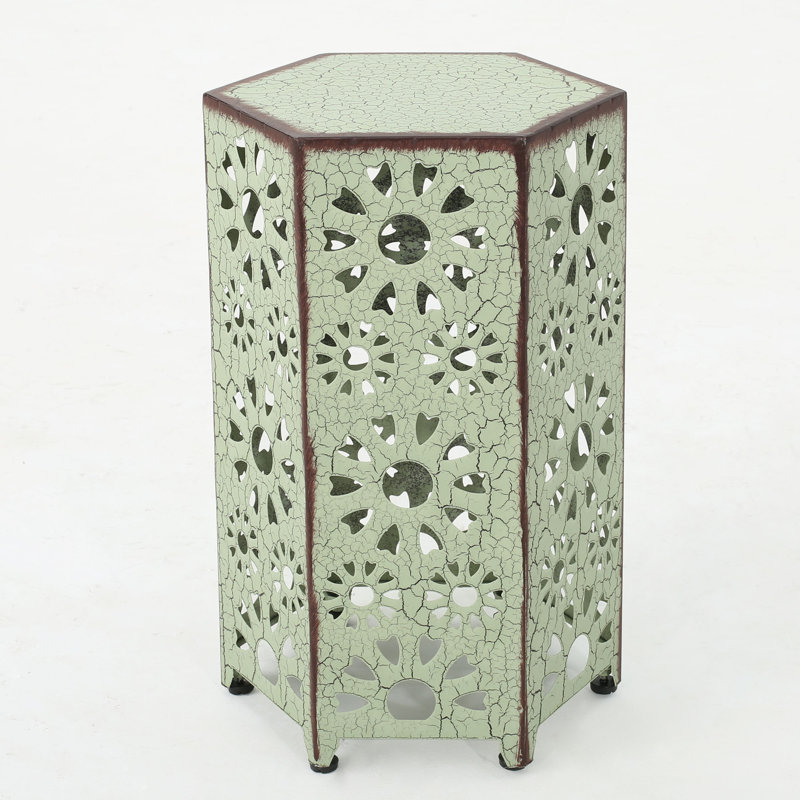 Crepeau Iron Nesting Tables, Green