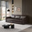 Chesterfield Sofa,93.7" King Pull Out Sofa Bed, 3-In-1 Faux Leather Convertible Sleeper Sofa With Nailhead Trim & Rolled Arm,Multi-Functional Sofa Bed,Dark Brown(New Sku:W1885S00096/W1885S00035)-2121311904