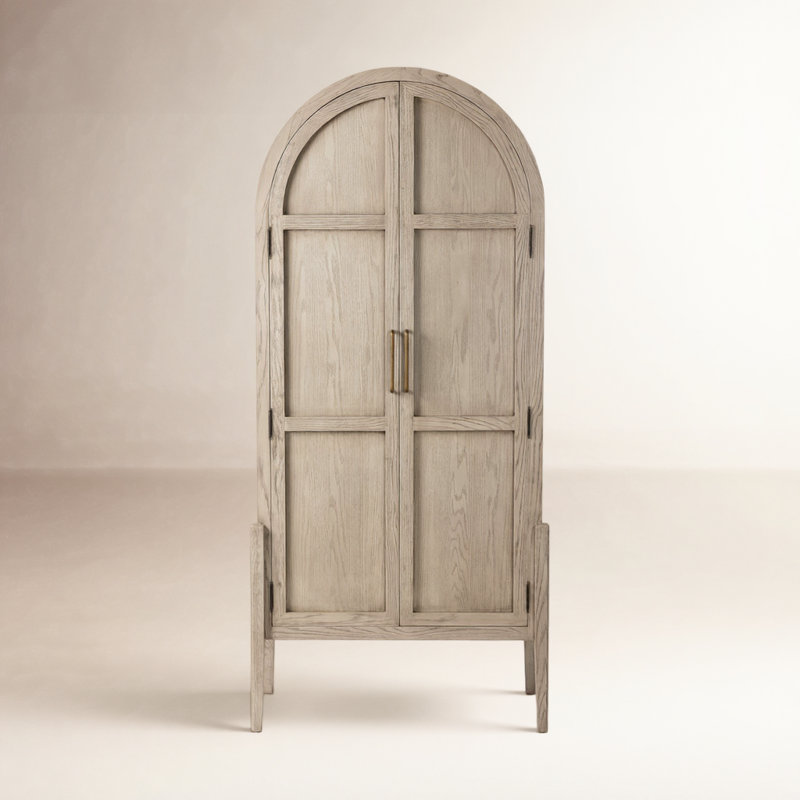 Tolle China Cabinet, White/Neutral