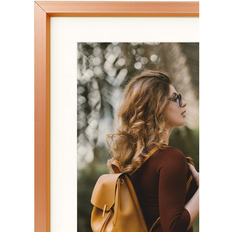 Cadre photo en métal, 16" x 20", Or rose