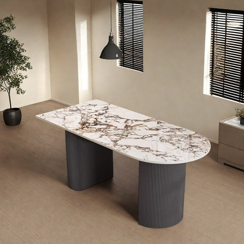 Table de salle à manger Modern, H 29,52 po x L 55,11 po x l 31,49 po
