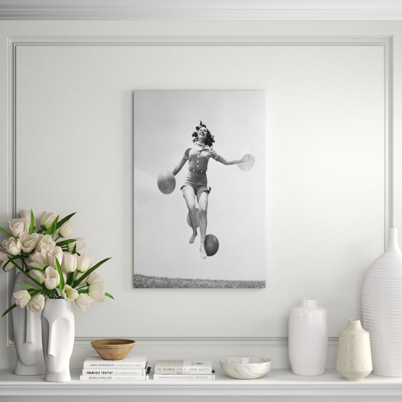 Ballon Girl! Print, Acrylic, 36" H x 24" W x 1" D