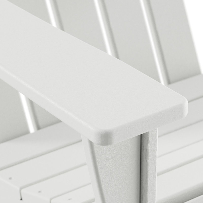Chaise Adirondack Vineyard de POLYWOOD, Blanc