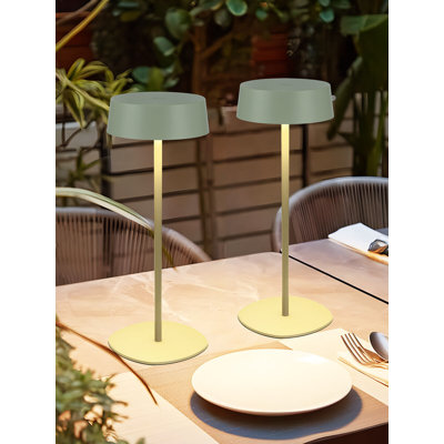 LED Rechargeable Wireless Table Lamps, IP54, Touch Control, Dimmable, 2700K Soft White