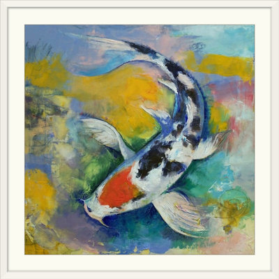 Wireman Tancho Sanke Koi by Michael Creese - Print