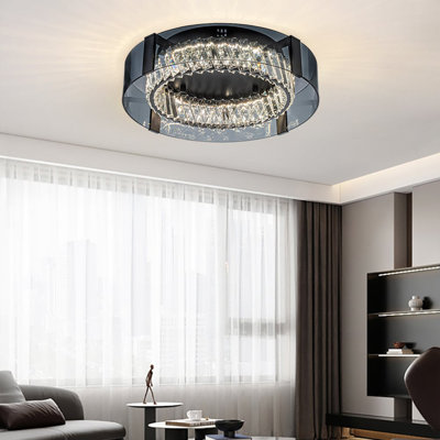 Crystal LED Flush Mount
