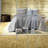 Comfortable Bedding Sets, Gray Polyester, Modern Design For Home