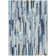 Machine Washable Indoor/Outdoor London ACN2255 Stripes Rug