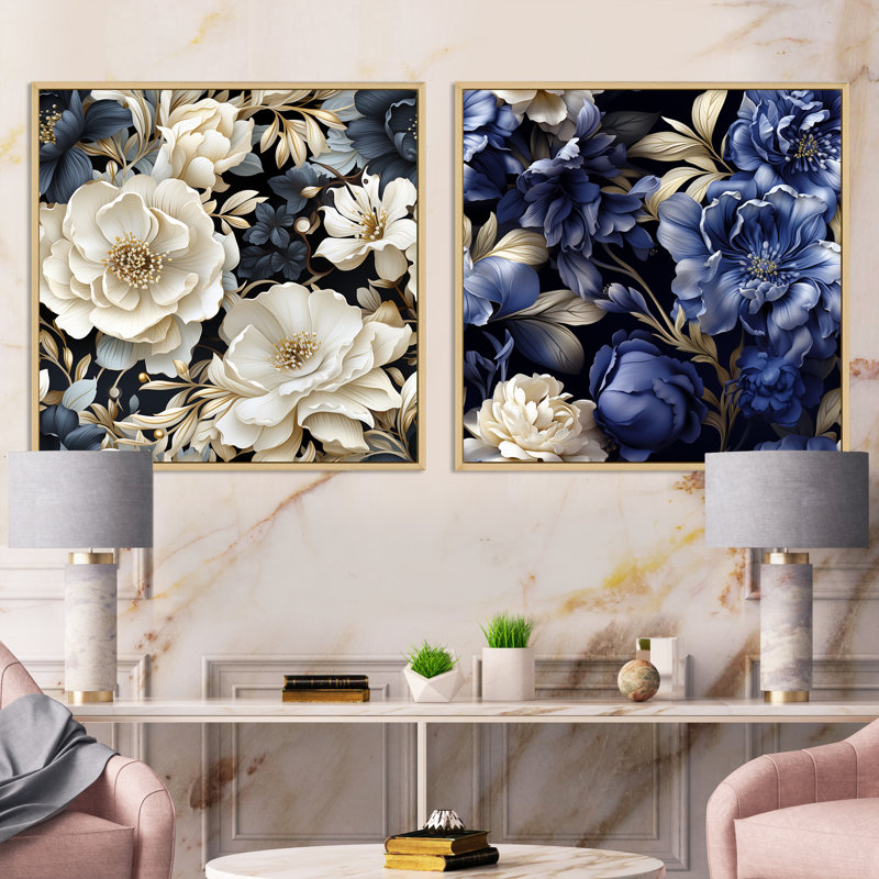 Urban Urban Victorian Splendor, Cadre flottant brun, H 30 po x l 61 po