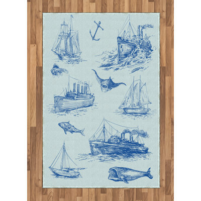 Kaci Animal Print Hand Woven Area Rug