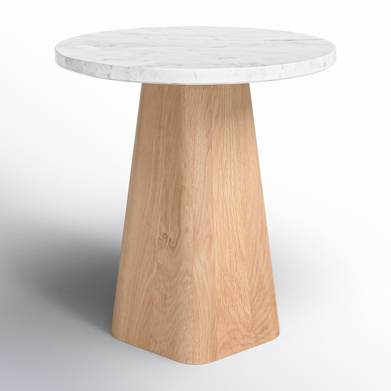 Evelyn Marble End Table