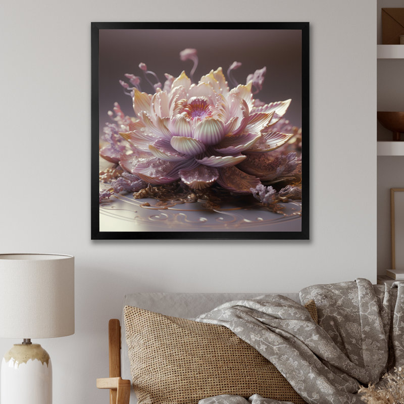 Lochlan sur toile, H 16 po x l 16 po x P 1 po, Cadre simple noir
