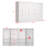 Milen Solid and Manufactured Wood Armoire