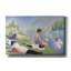 «Bathers At Asnieres» par Georges Seurat, estampe numérique sur toile-480648107