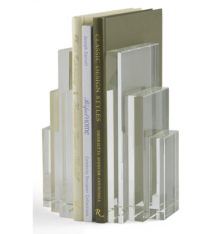 Crystal Bookends