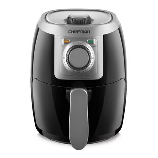 Chefman Turbofry Digital Touch Dual Basket Air Fryer, XL 9 Qt