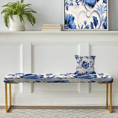 Neo Victorian Cobalt Motifs Victorian