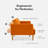76.8'' Velvet Convertible Sofa-1644276940