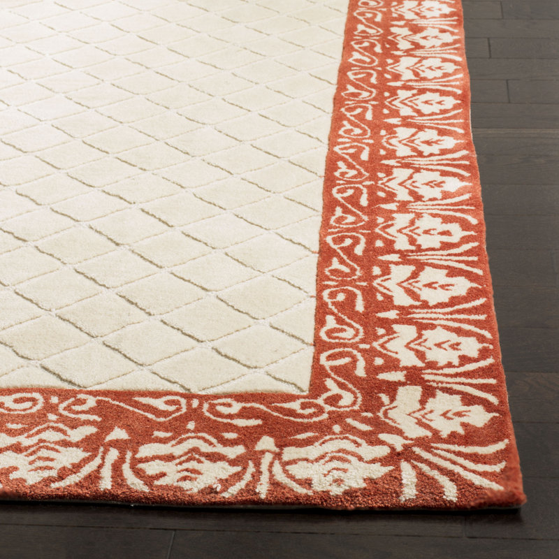 Tapis Harrison en corail, Rectangle 6 pi x 9 pi