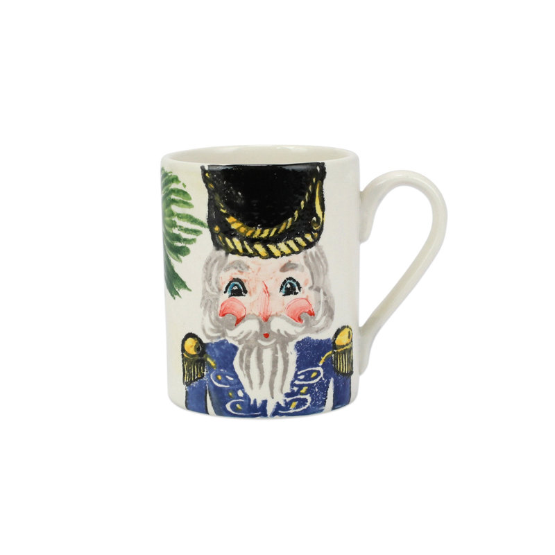 Nutcrackers Piece Handmade Dinnerware Set, Blue/Green/White