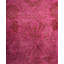 Overdyed Hand-Knotted Wool Modern-Contemporary Pink Area Rug 3' 1" x 5' 1"