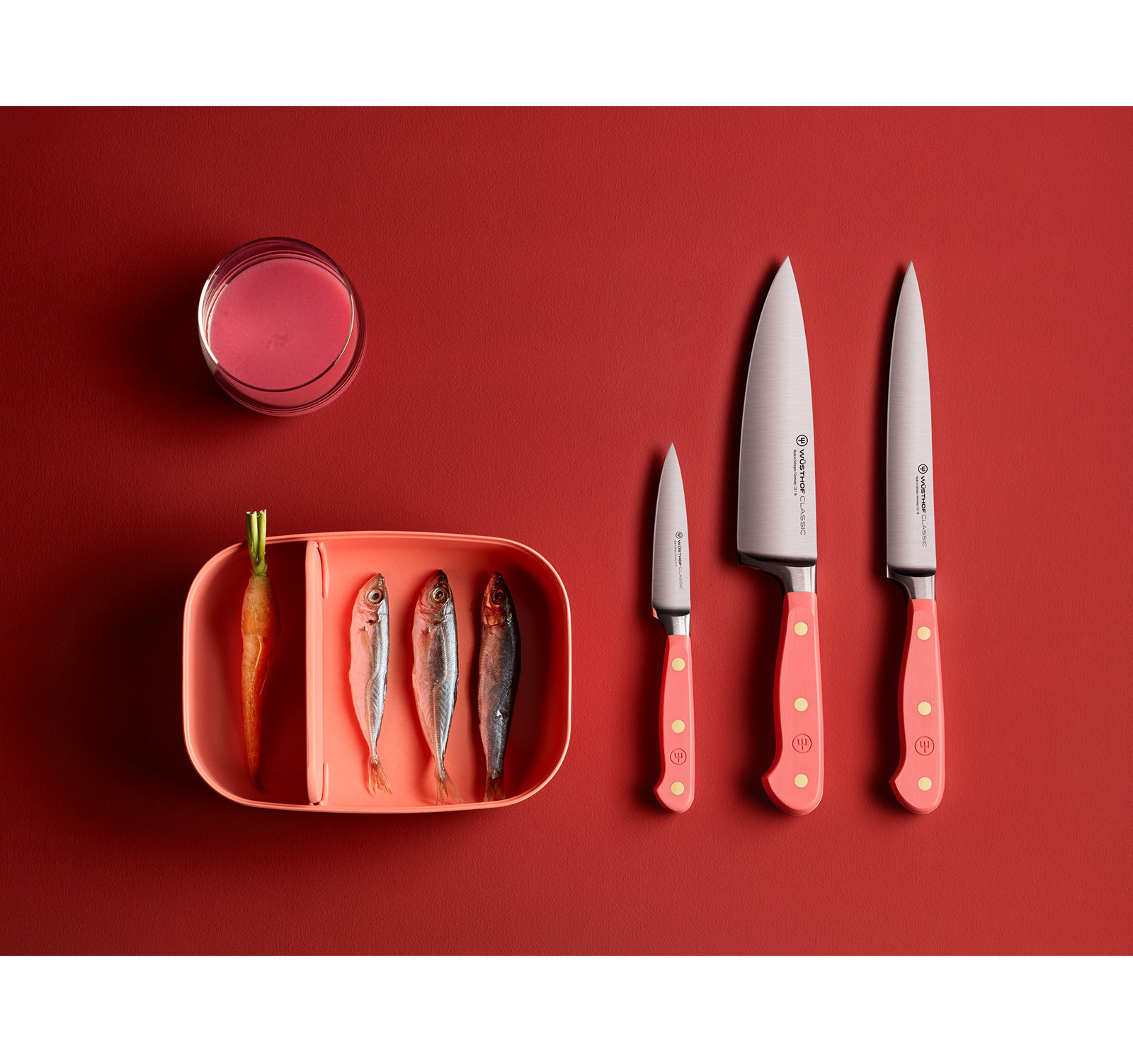 WÜSTHOF German Classic Color Coral Peach 6" Utility Knife