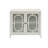 Stetson Console Cabinet with Glass Doors & Storage Shelf-1531561139