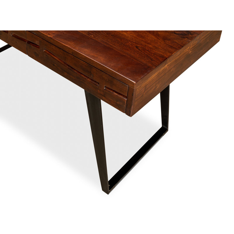 Genius Solid Wood Writing Desk