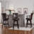 Meola Swivel Upholstered Counter Stool with Solid Wood Frame-590138081-593858112