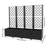 4PCS Plastic Plant Boxes With Trellis-1063690539