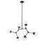 Lustree géométrique 6 lumières spoutnik Lesa-1654952901