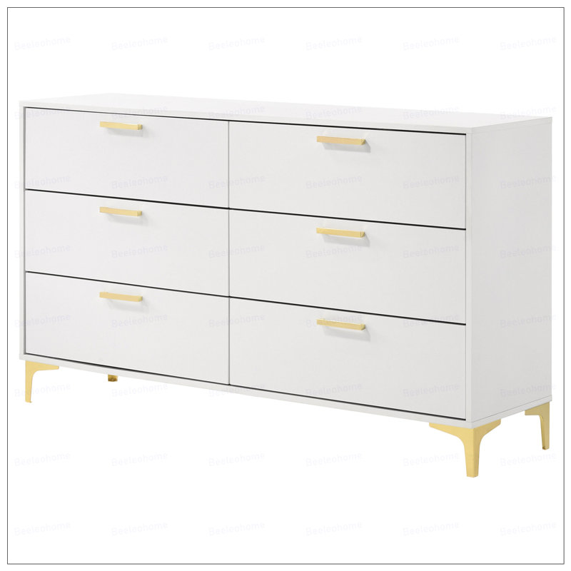 Commode rectangulaire à 6 tiroirs