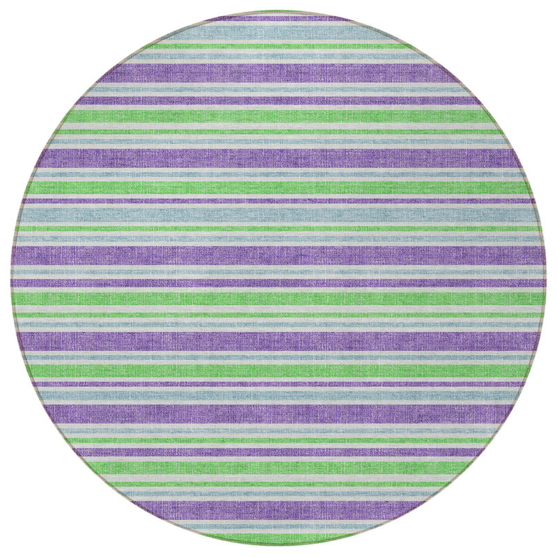 Tapis d'intérieur rond 8 po