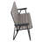 Lysha Camp & Go High Seat Outdoor Double Wide Loveseat Web Folding Chair, Grey, 45.94" W x 22.63" D x 33.14" H