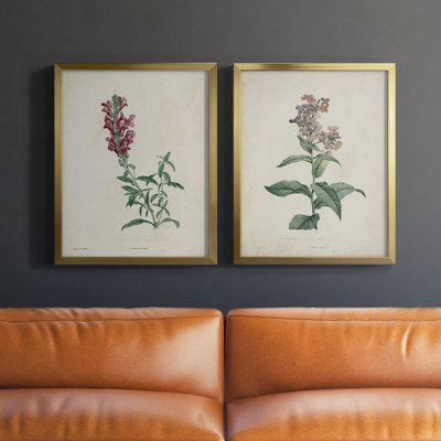 " Botanical I " 2 - Pieces