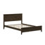Lit plateforme en bois massif de style moderne et durable